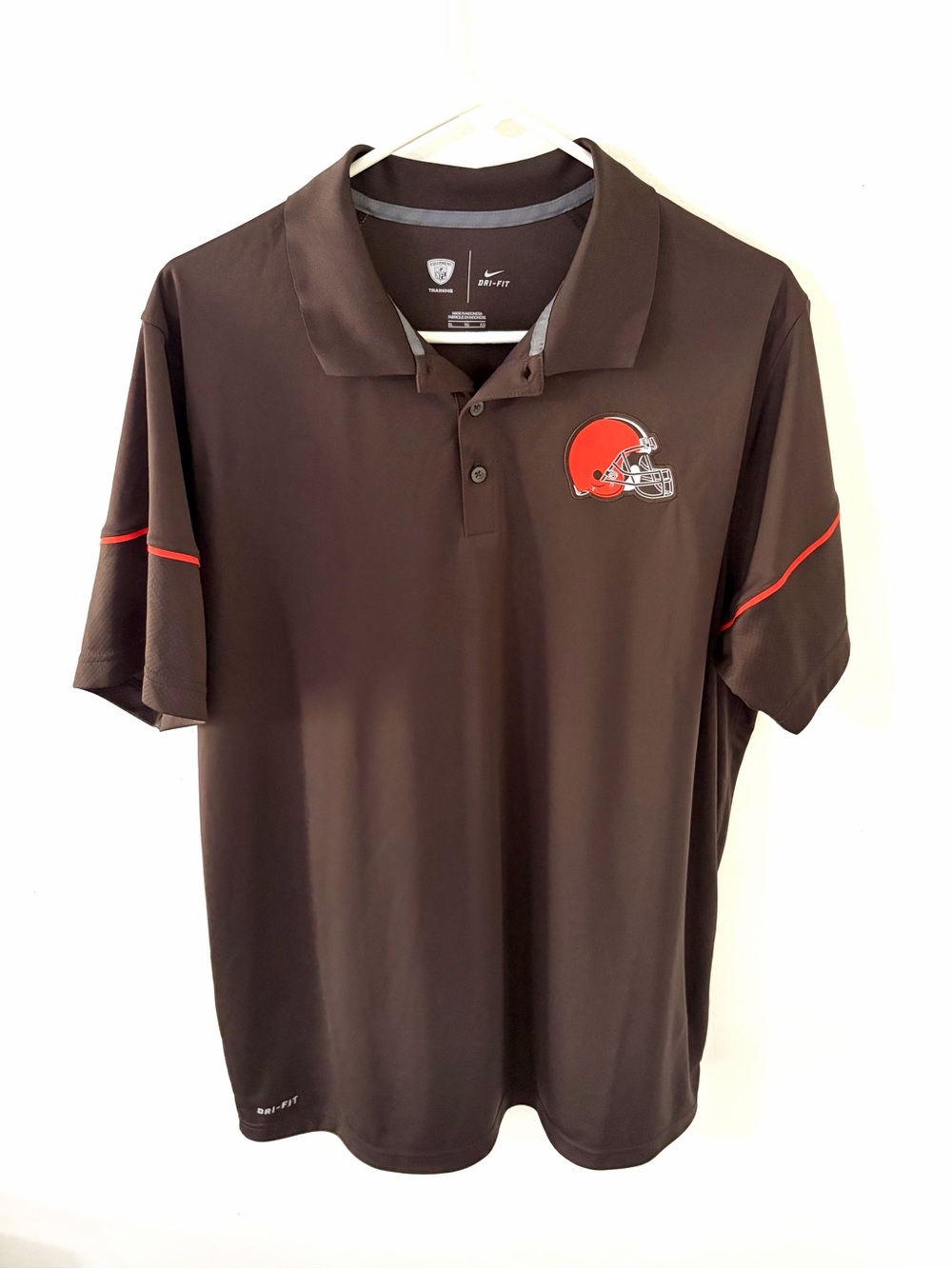 Nike Dri-Fit NFL Cleveland Browns Polo, Size: XL